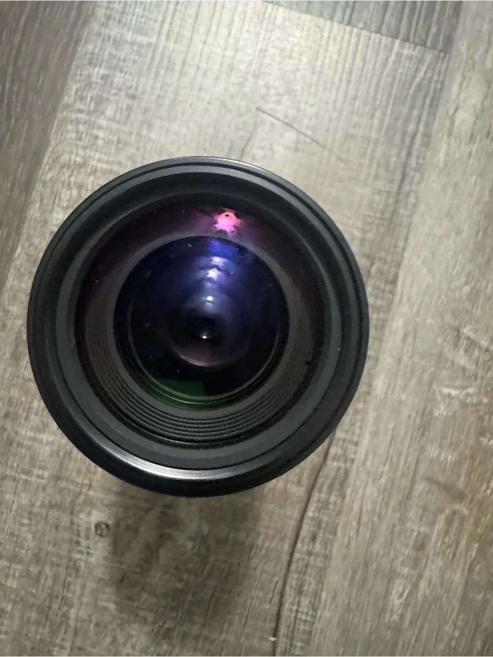 Black Telephoto Camera Lens - Manual Focus